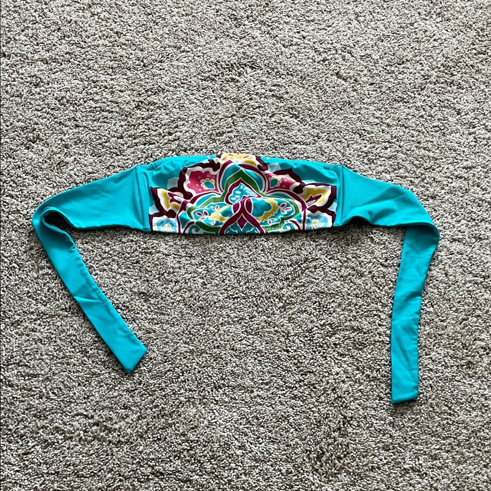 Victoria's Secret Teal Bandeau Top